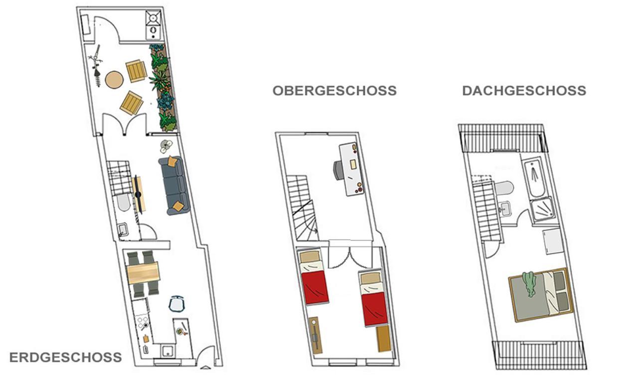 Altstadthaus "Schlaegertwiete Nr.3" Lüneburg Esterno foto